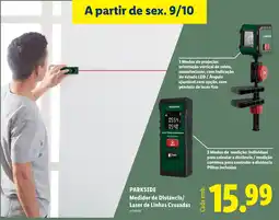 Lidl Parkside medidor de distância/laser de linhas cruzadas promoção