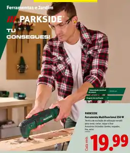 Lidl Parkside ferramenta multifuncional 250 w promoção
