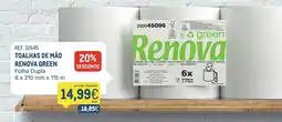 Makro toalhas de mão renova green promoção