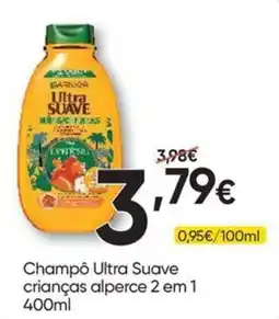 Froiz Garnier champô ultra suave crianças alperce 2 em 1 promoção