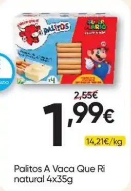 Froiz Palitos A Vaca Que Ri natural promoção