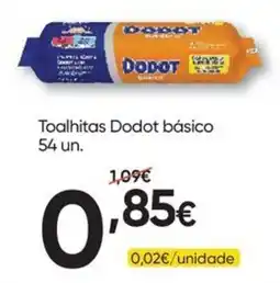 Froiz Toalhitas Dodot básico promoção