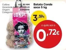 Froiz Batata Conde promoção