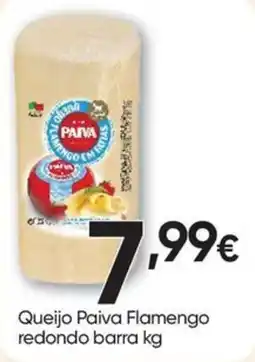 Froiz Queijo Paiva Flamengo redondo barra kg promoção