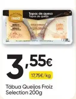 Froiz Tábua Queijos Froiz Selection promoção