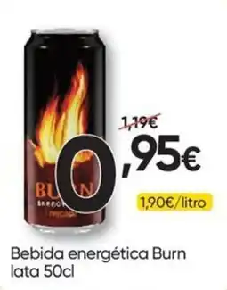 Froiz Bebida energética Burn promoção