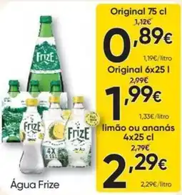 Froiz Água Frize promoção