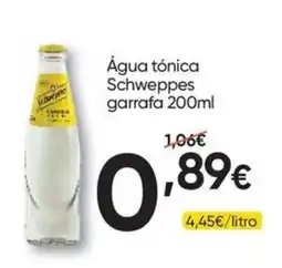 Froiz Água tônica Schweppes garrafa promoção