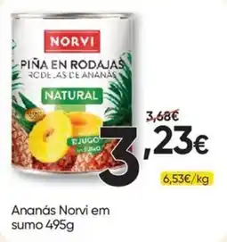 Froiz Ananás Norvi em sumo promoção