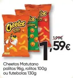 Froiz Cheetos Matutano promoção