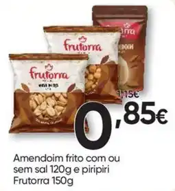 Froiz Amendoim frito com ou sem sal Frutorra promoção