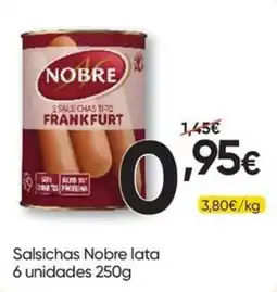 Froiz Salsichas nobre lata promoção