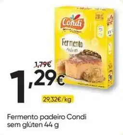 Froiz Fermento padeiro Condi sem glúten promoção