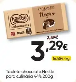 Froiz Tablete chocolate Nestlé para culinária 44% promoção