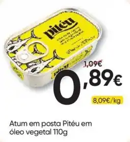 Froiz Atum em posta Pitéu em óleo vegetal promoção