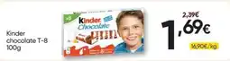 Froiz Kinder chocolate T-8 promoção