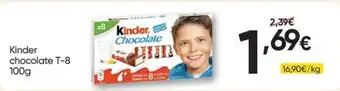 Kinder chocolate T-8