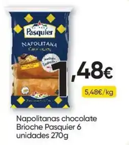 Froiz Napolitanas chocolate Brioche Pasquier promoção