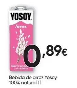 Froiz Bebida de arroz Yosoy promoção