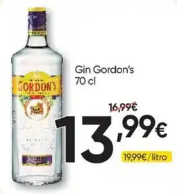 Froiz Gin Gordon's promoção