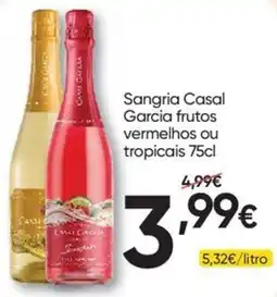Froiz Sangria Casal Garcia frutos vermelhos ou tropicais promoção