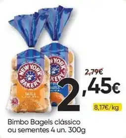 Froiz Bimbo Bagels clássico promoção