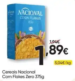 Froiz Cereais Nacional Corn Flakes Zero promoção