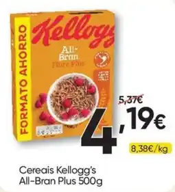 Froiz Cereais Kellogg's All-Bran Plus promoção
