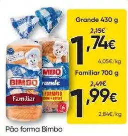 Froiz Pão forma Bimbo promoção