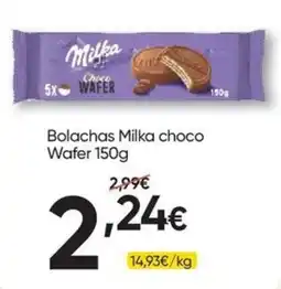 Froiz Bolachas Milka choco Wafer promoção