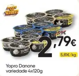 Froiz Yopro Danone promoção