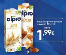 Froiz Bebida Alpro amêndoa ou aveia Alpro 1 l promoção