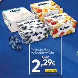 Froiz Yofu soja Alpro promoção