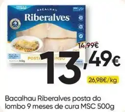 Froiz Bacalhau riberalves posta do lombo promoção