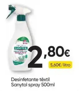 Froiz Desinfetante têxtil Sanytol spray promoção