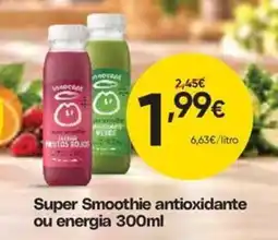 Froiz Super Smoothie antioxidante ou energia 300ml promoção