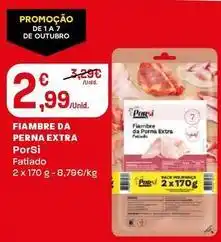 Intermarché Porsi - fiambre da perna extra promoção