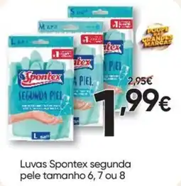Froiz Luvas spontex segunda pele promoção