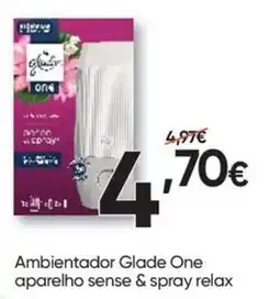 Froiz Ambientador Glade One aparelho sense & spray relax promoção