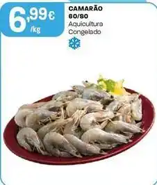 Intermarché Camarão aquicultura congelado promoção