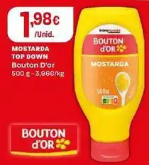 Intermarché Bouton d'or - mostarda top down promoção