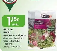 Intermarché Programa origens - salada promoção
