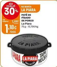 Intermarché La piara - pate de figado de porco promoção
