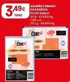 Intermarché Porsi select - salmão fumado da escocia promoção