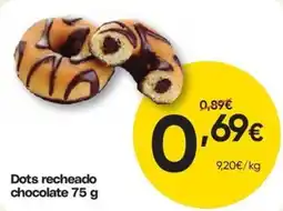 Froiz Dots recheado chocolate promoção