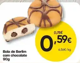 Froiz Bola de Berlim com chocolate promoção