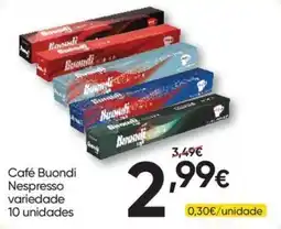Froiz Café Buondi Nespresso variedade promoção