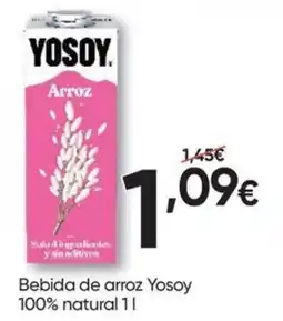 Froiz Bebida de arroz Yosoy promoção