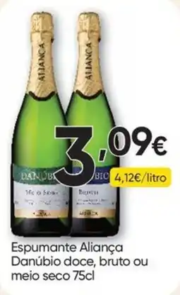 Froiz Espumante Aliança Danúbio doce, bruto ou meio seco promoção