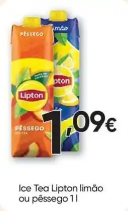 Froiz Ice Tea Lipton limão ou pêssego 1l promoção